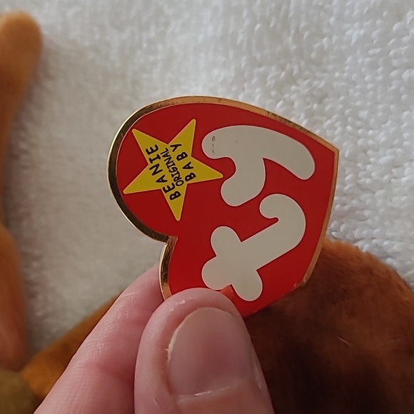 Retired vintage Claude the Crab Ty Beanie Baby - tags on, 1996 - Picture 2 of 6